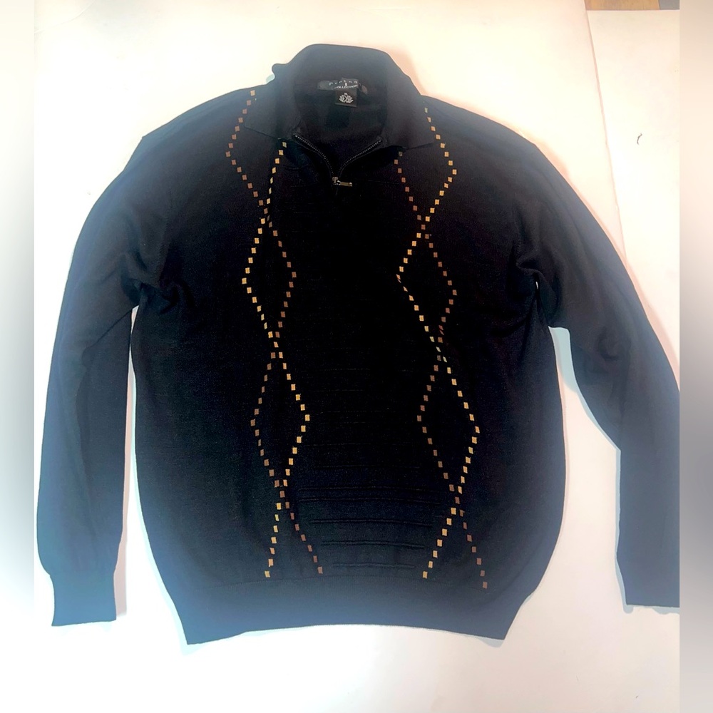 Protege Collection Sweater Mens XL Quarter Zip Pullover - Design